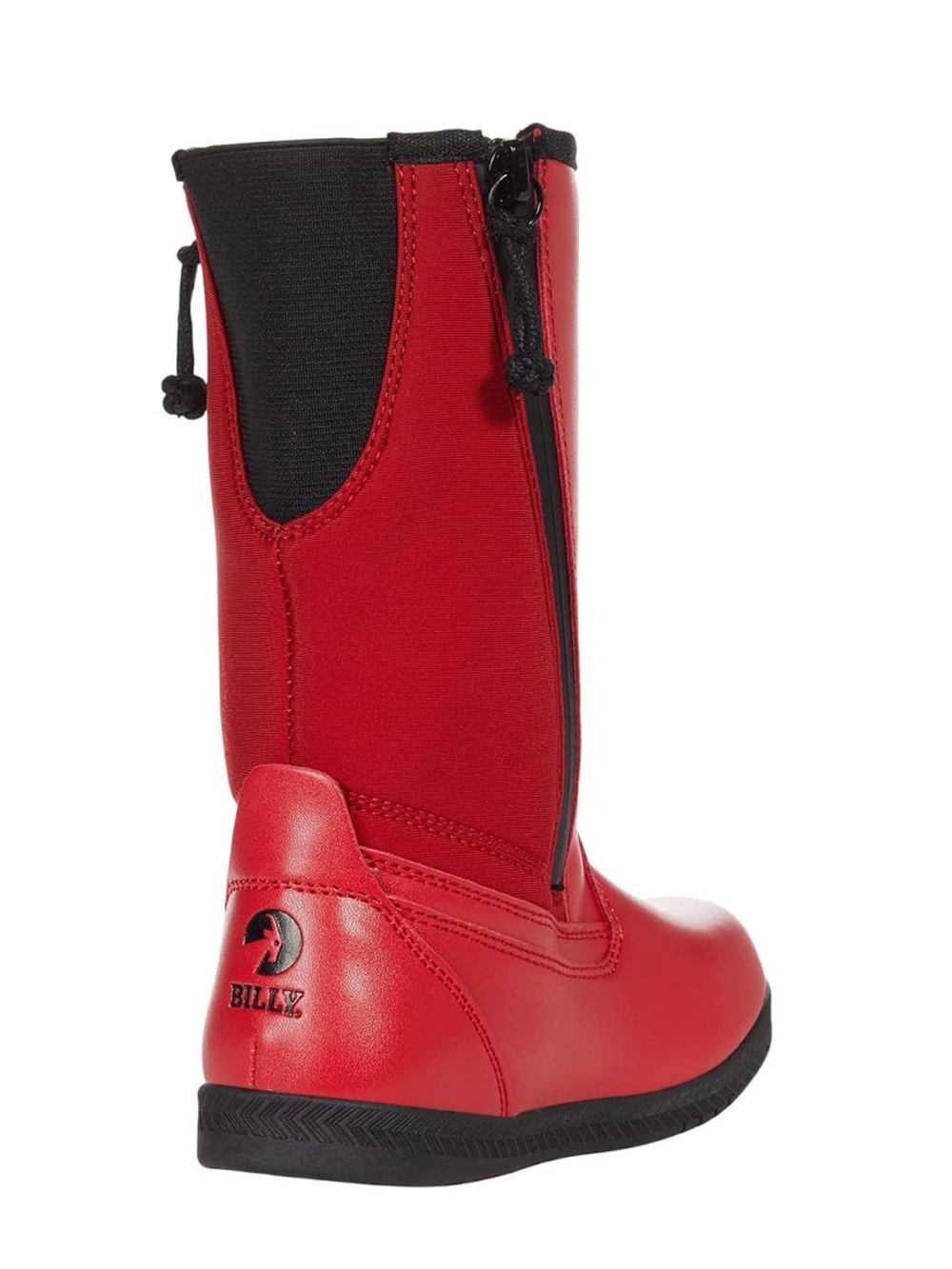 Billy BK21323-600 Kids Red
Black Zipper Water Resistant Cozy
Rain Boots Sz 11M - Picture 5 of 7